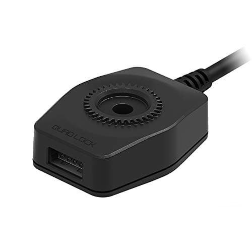Chargeur USB Quad Lock Moto pour Pelotonニング et Ski🚀 Vue de Facehäuser