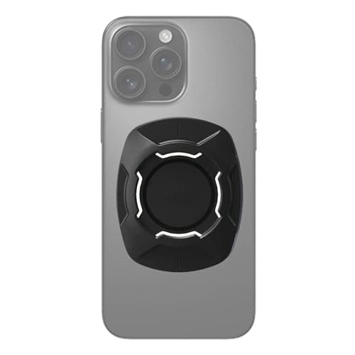 Adaptateur Universel Zenva Quad Lock Noir pour Moto Vélo Voiture