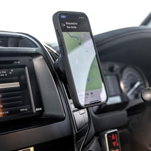 Quad Lock Évent De Voiture Support Téléphone pour Tous Types de Smartphones et Adaptateurs universels, Fonctionnant pour