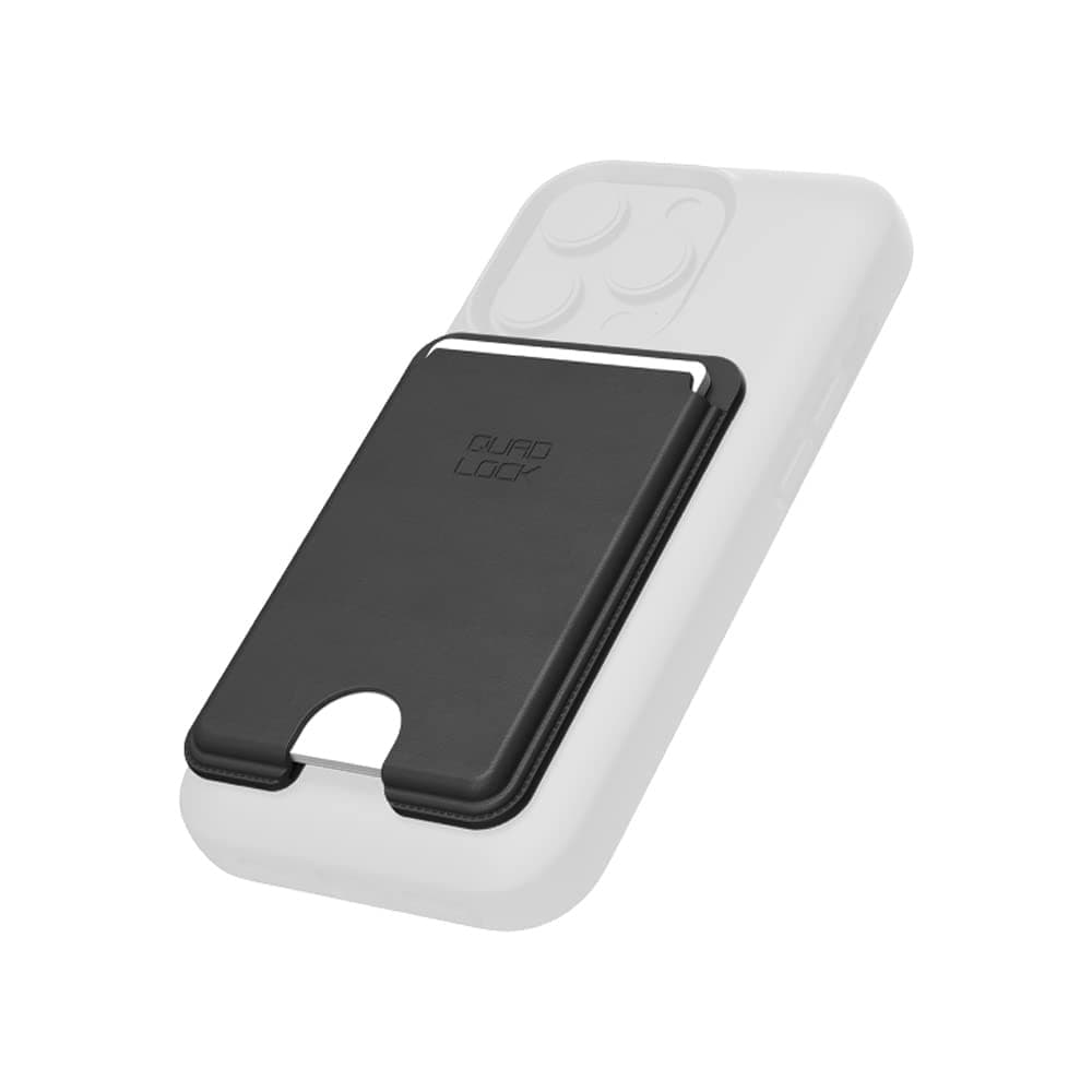 Portefeuille Quad Lock MAG pour smartphones - Hommes & Femmes - Protection Avancée - 6 Ports - Noir