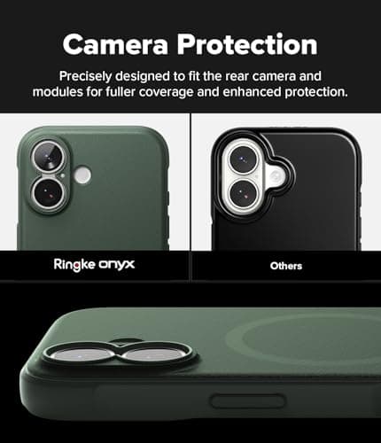 Coque Onyx Magnétique Ringke pour iPhone 17 Antidérapant Étui Souple