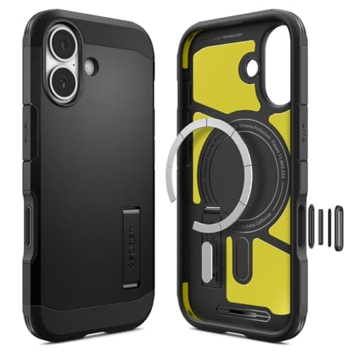 Spigen Coque pour iPhone 17, Tough Armor T MagFit - Robuste et Protection Test Militaire pour Hommes et Femmes - Univers