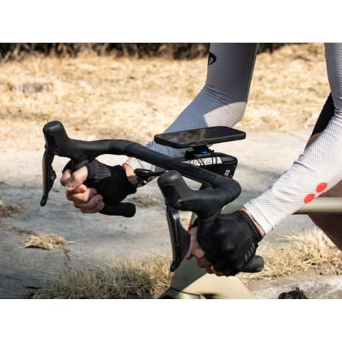 Quad Lock Potence/Guidon Support de Téléphone pour VéloCompatible Avec Coque iPhone 16 Pro Max - Kit Magnétique